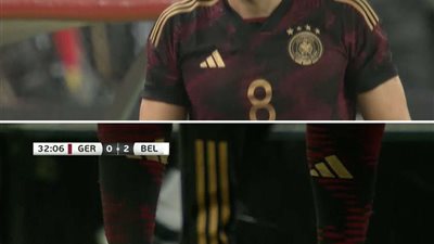 ضربة للبايرن.. جوريتسكا يتعرض للإصابة خلال مباراة ألمانيا وبلجيكا الودية