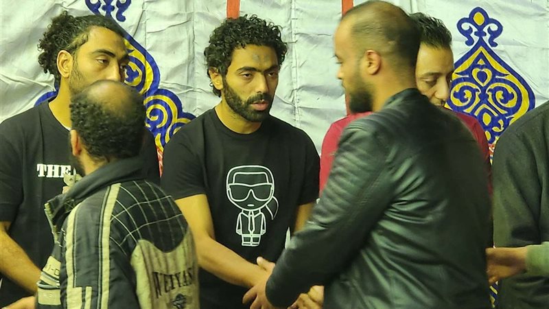 صور عزاء حسين الشحات