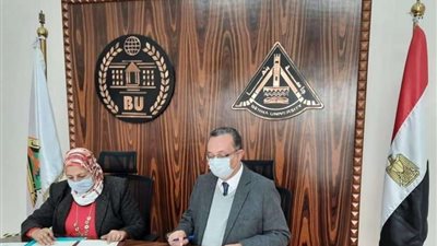 دورات تدريبية في اللغة الإنجليزية لطلاب جامعة بنها بالعبور