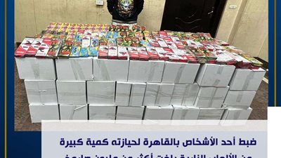 النيابة تأمر بحبس متهم لحيازته مليون قطعة ألعاب نارية