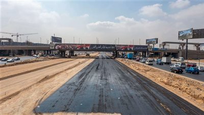 بالصور ..الانتهاء من ردم نفق محور المشير طنطاوى