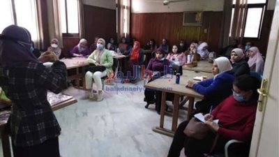 قوافل تثقيفية ورياضية وتموينية لتعزيز المواطنة بقرية البرشا بمركز ملوي