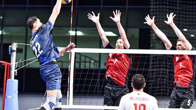 طلائع الجيش يحسم الشوط الأول أمام الزمالك بنصف نهائي بطولة الدوري للكرة الطائرة