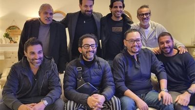 6 نجوم على مأدبة إفطار واحدة.. وحمدي الميرغني: «إيه اليوم الحلو ده»