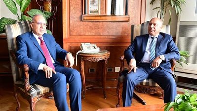 وزير الري يبحث مع وزيرا البيئة والنقل ملف تطوير البحيرات المصرية