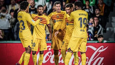 الدوري الإسباني.. برشلونة يكتسح إلتشي برباعية نظيفة