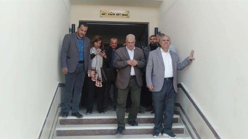 خلال الجولة التفقدية