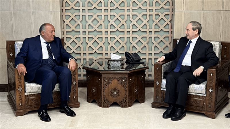 وزير الخارجية سامح