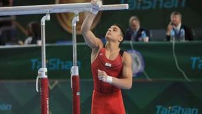 يحي زكريا يحصد برونزية بطولة العالم للجمباز