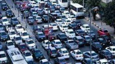 النشرة المرورية.. كثافة مرورية عالية تشهدها شوارع القاهرة والجيزة