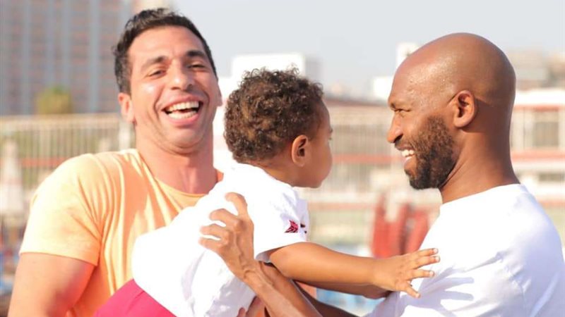 شيكابالا وأحمد الأحمر