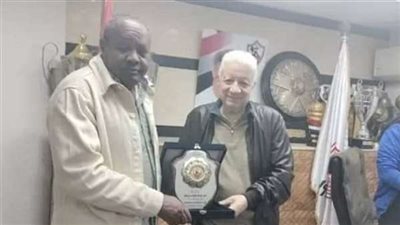 قبل مغادرتهم القاهرة.. بعثة الهلال السوداني تزور مقر الزمالك