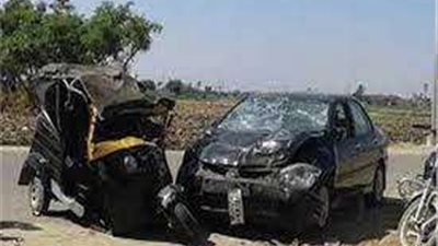 مصرع وإصابة 4 أشخاص نتيجة حادث بكرداسة