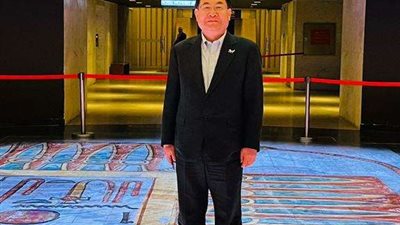 وزير الثقافة الصيني يختتم زيارته بجوله في المتحف القومي للحضارة المصرية