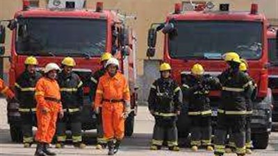 الحماية المدنية تسيطر على شقتين سكنيتين بالهرم