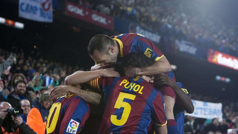 الكلاسيكو بين برشلونة