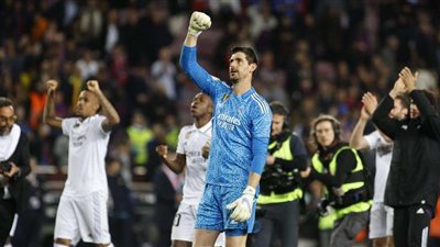 كورتوا:الفوز اليوم برباعية في الكامب نو أمر مهم للغاية