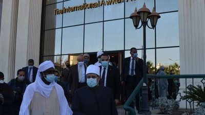 وزير الأوقاف يعقد مؤتمرًا صحفيًا مشتركًا مع نظيره السوداني