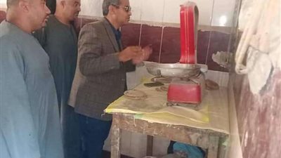 ضبط 74 مخالفة تموينية خلال حملة مكبرة على المخابز  بـ المنيا