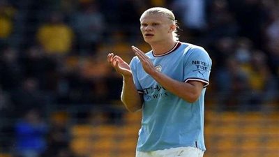 هالاند يسجل هدفه الـ 30 بالدوري الإنجليزي أمام ساوثامبتون