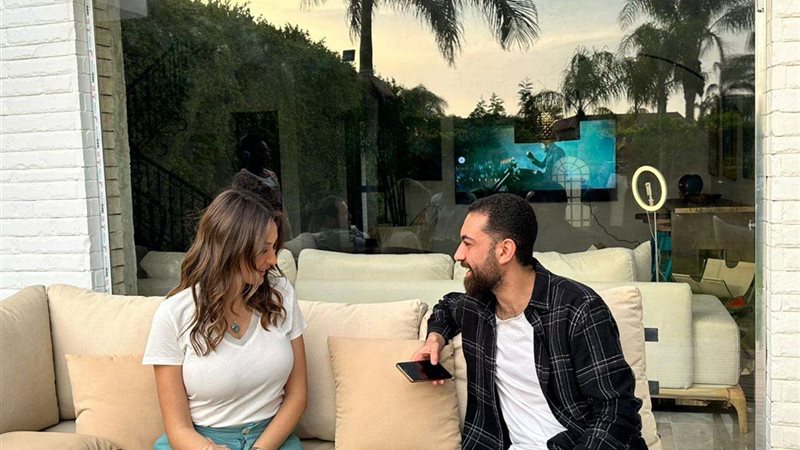صابرينا مع محرر بلدنا