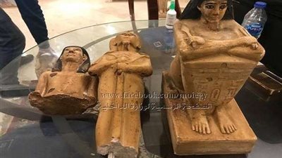 الداخلية تضبط تشكيل تخصص فى ترويج الآثار المقلدة عبر الإنترنت.. صور