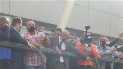 شاهد.. أول ظهور لـ بيج رامي في مطار القاهرة