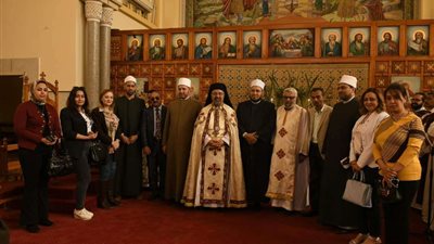 بطريرك الأقباط الكاثوليك يحتفل بأحد الشعانين بالإسكندرية| صور