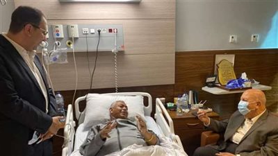 حنفي جبالي يطمئن على الحالة الصحية للنائب محمود بكري