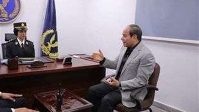 تفاصيل زيارة الرئيس السيسي لقسم مدينة نصر وتناوله الإفطار مع الضباط والأفراد