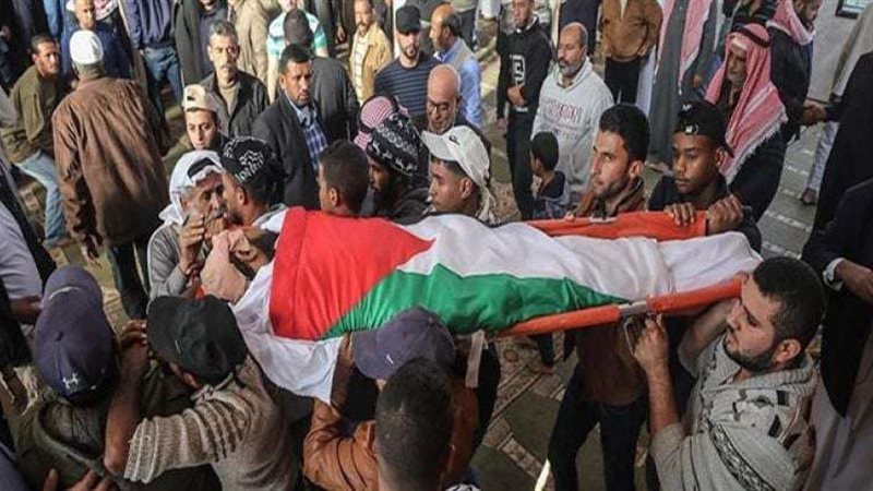 استشهاد فلسطيني
