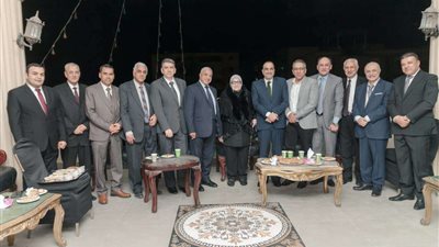 تكريم مستشاري النيابة الإدارية بحفل إفطار كفر الشيخ