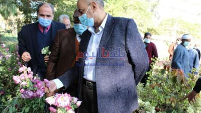 المشتل التعليمي بجامعة المنيا يقيم 