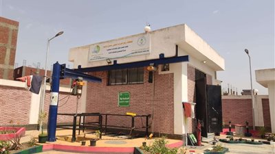 رئيس مدينة أشمون يتفقد مشروعات المبادرة الرئاسية