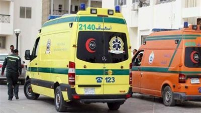 بالأسماء| إصابة 10 أشخاص إثر انقلاب سيارة ميكروباص بالمنيا