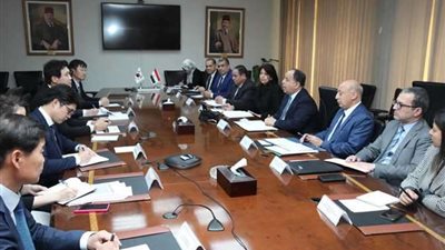 وزير المالية يعقد اجتماعًا لبحث زيادة الاستثمارات الكورية