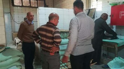 ضبط 14 مخالفة تموينية خلال حملة بالمنيا