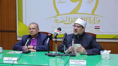 رئيس الإنجيلية يزور محافظ القاهرة ومفتي الديار ووزير الأوقاف |صور