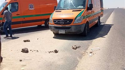 مصرع وإصابة أثنين بحادث انقلاب سيارة بسوهاج