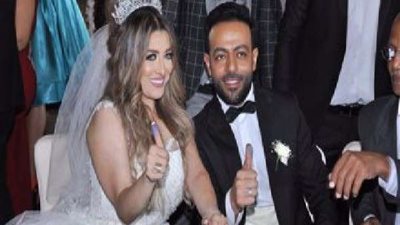 زوجه تامر عاشور تعلن إصابتها بفيروس كورونا