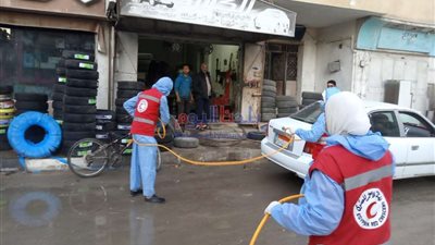 مبادرة جديدة لتعقيم وتطهير شوارع مدينة العريش بحضور المحافظ