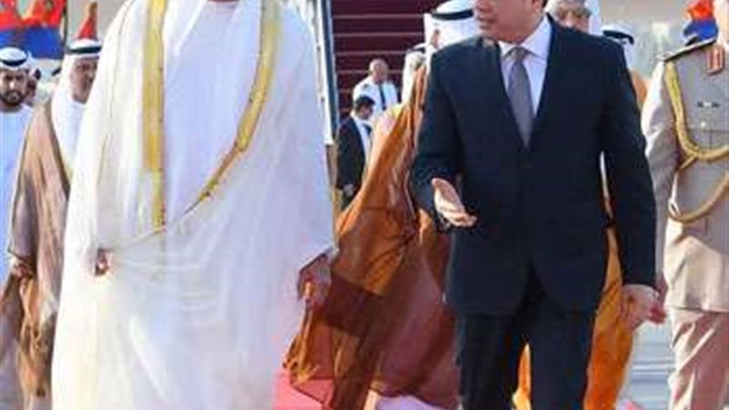 السيسي و بن زايد