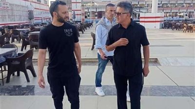 صور - أوسوريو يظهر في الزمالك ويجتمع بمرتضى منصور