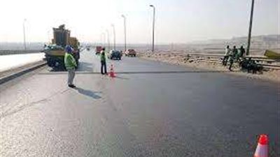 إغلاق جزئي لطريق الواحات لمدة يومين بسبب مياه الأمطار