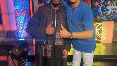 سعد الصغير يقدم أغاني صعيدية مع المطرب محمود السوهاجي في برنامجه .. اليوم