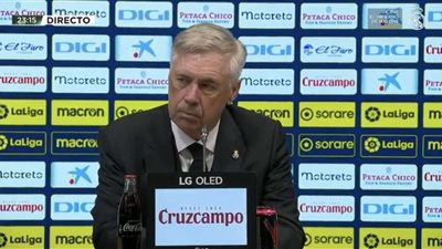 مؤتمر أنشيلوتي: الفريق جاهز بدنياً والجميع في مستوى جيد