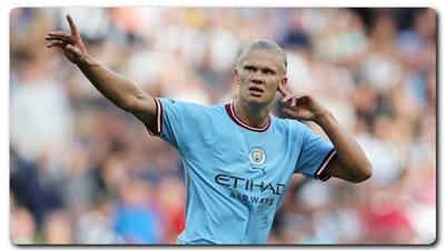 بأقدام هالاند.. مانشستر سيتي يكتسح ليستر بالشوط الأول في الدوري