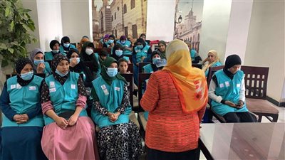 قومي المرأة بسوهاج ينظم برنامج تدريبي بقرى حياة كريمة