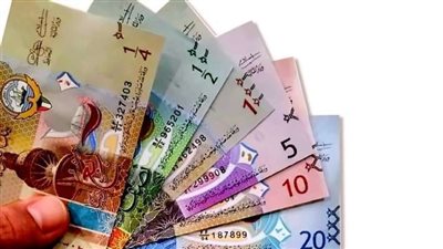 أسعار  الدينار الكويتي مقابل الجنيه المصري في البنوك
