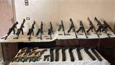 ضبط 30 قطعة سلاح في حملة أمنية بقنا